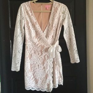 Lilly Pulitzer Lace Romper Dress